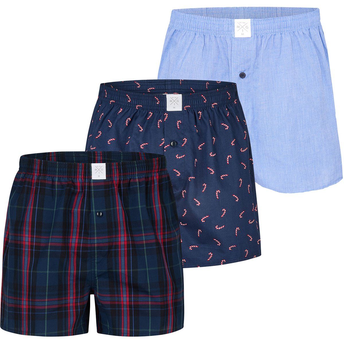 Herren Klassische Retro Boxershorts