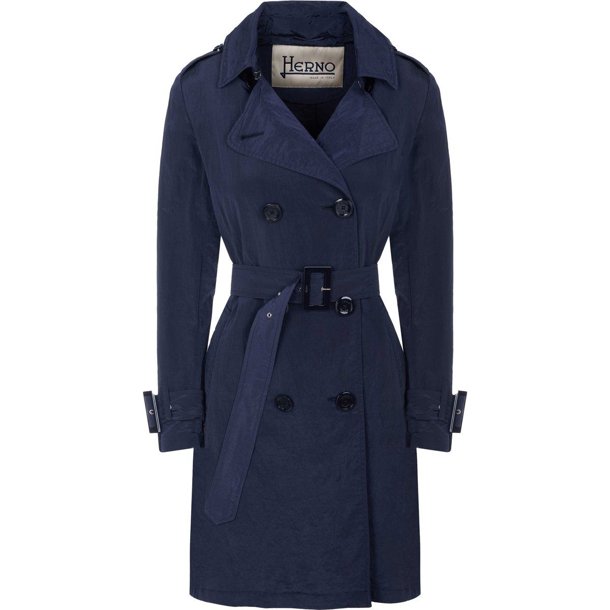 Klassischer zweireihiger Trenchcoat