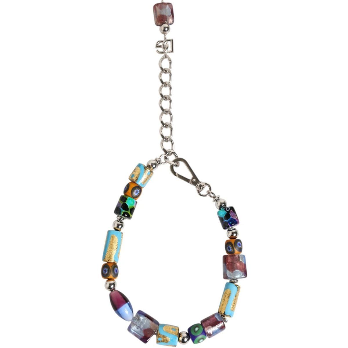Bunte Murano-Glasperlenkette