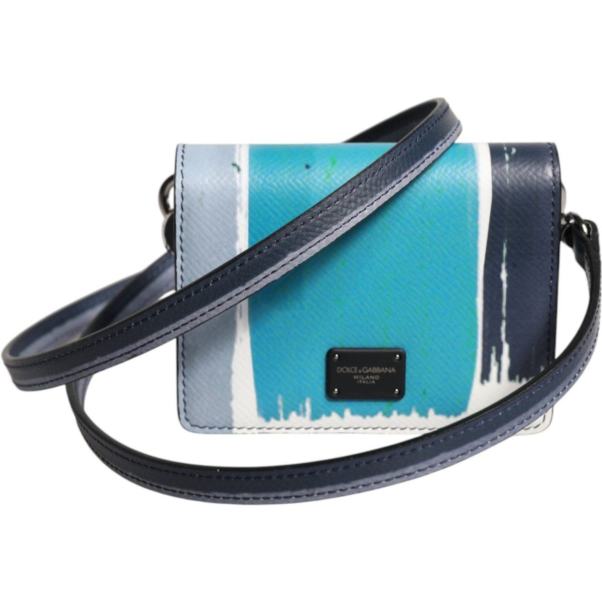 Mehrfarbige Leder Bifold Kartenhalter-Geldbörse