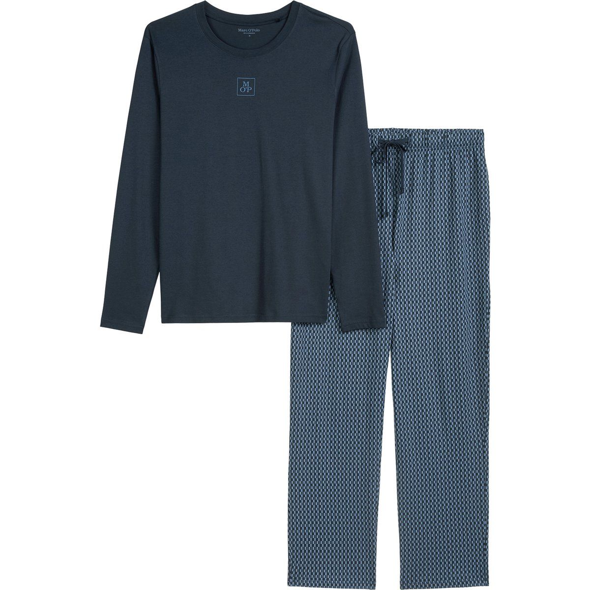 Herren Pyjama Set aus Baumwollmischung