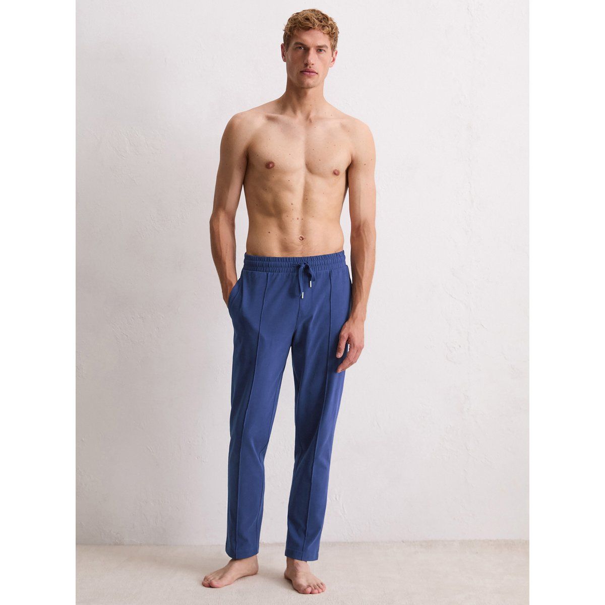 Herren Jersey-Freizeithose für Zuhause