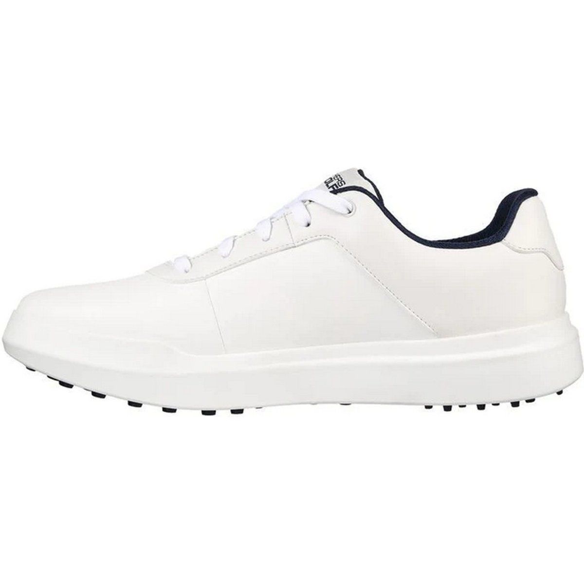 Skechers - Herren Golfschuhe "Go Golf Drive 5", Leder (Weiß/Marineblau)