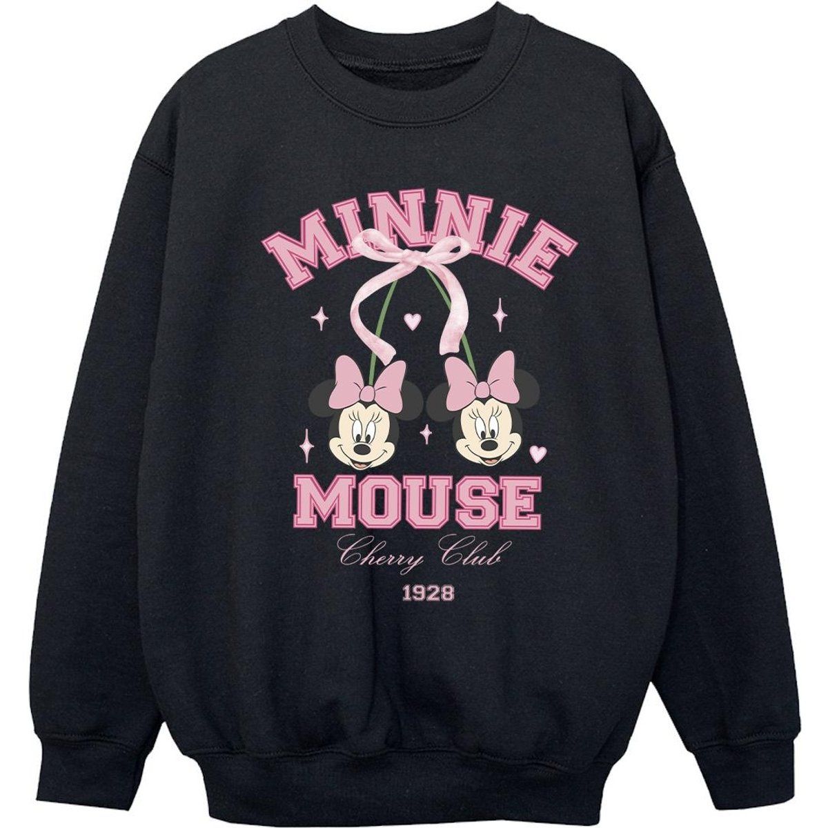 Disney - "Cherry Club" Sweatshirt für Mädchen (Schwarz)
