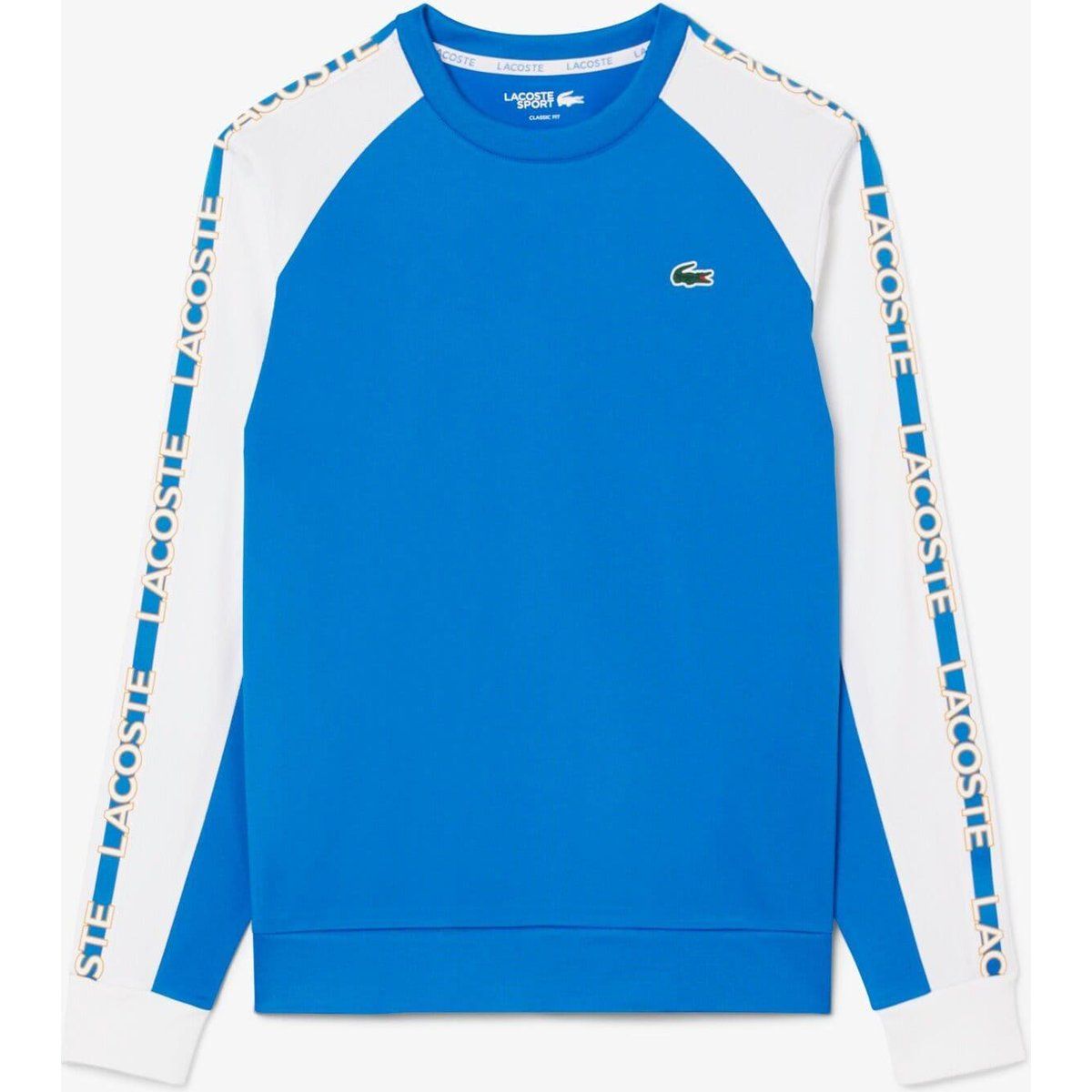 Herren Zwei-Farben Logo-Band Sweatshirt