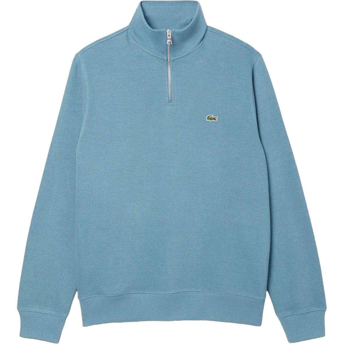 Lacoste Herren Sweatshirt mit Viertelreißverschluss