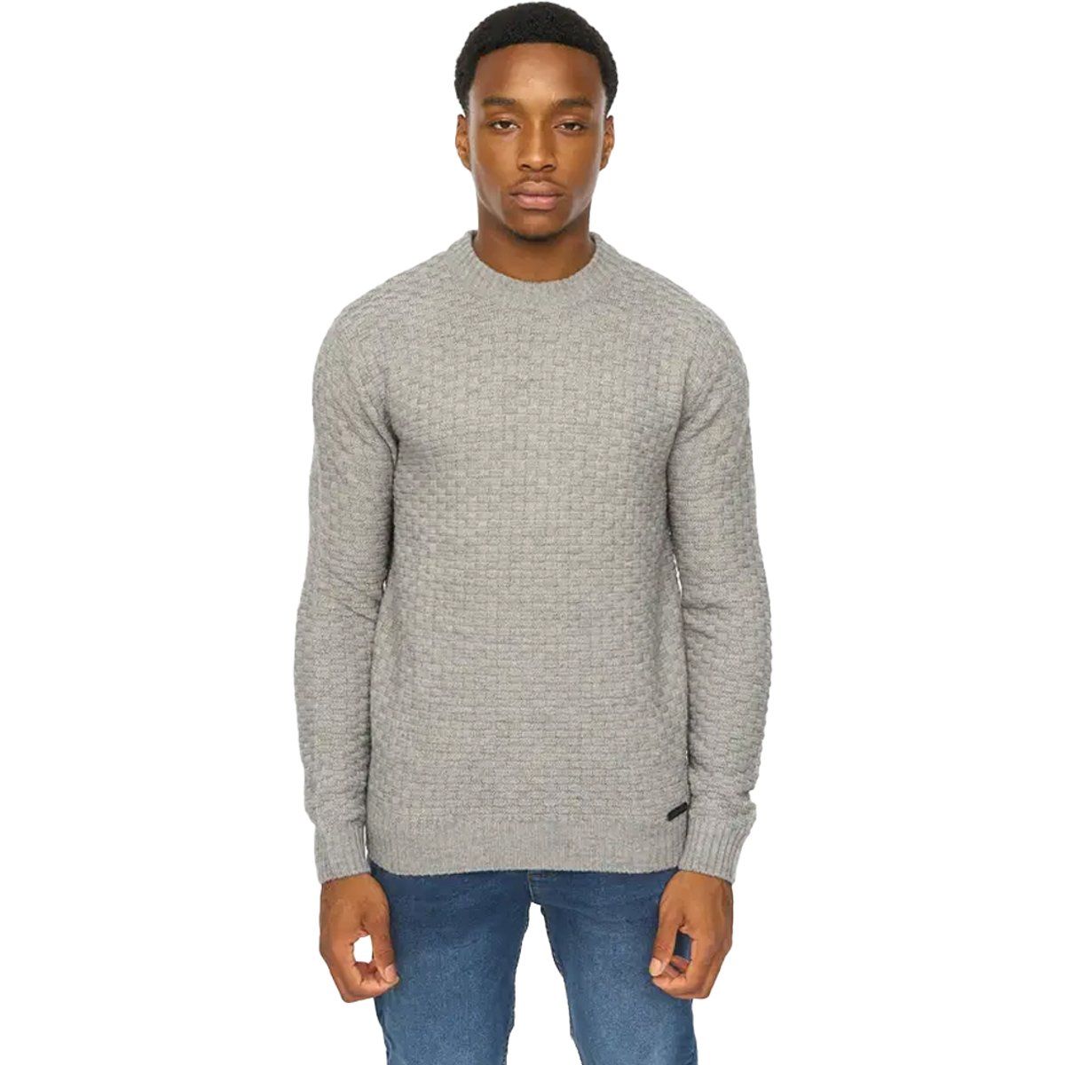 Duck and Cover - "Matera" Pullover für Herren, Jerseyware (Grau meliert)