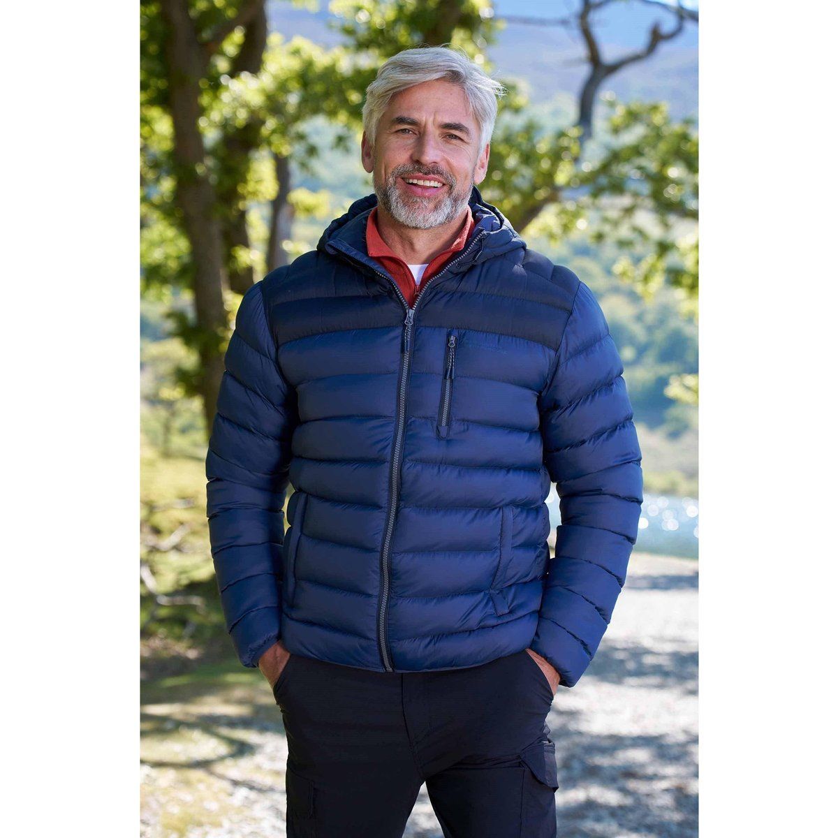 Mountain Warehouse - "Link" Steppjacke für Herren (Dunkelblau)