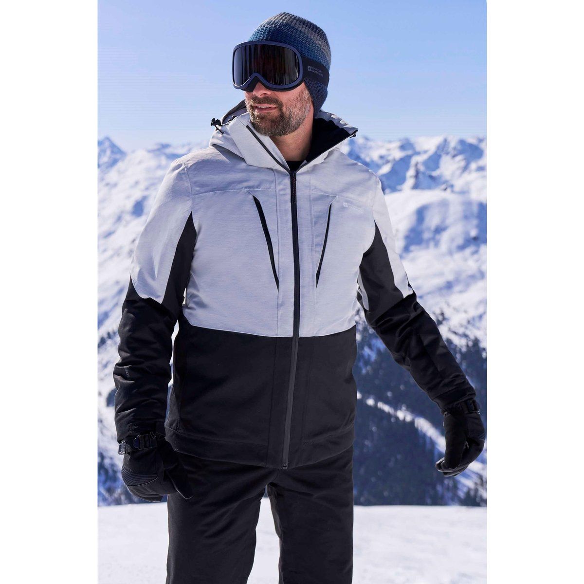 Mountain Warehouse - "Interstellar II" Skijacke für Herren (Weiß)