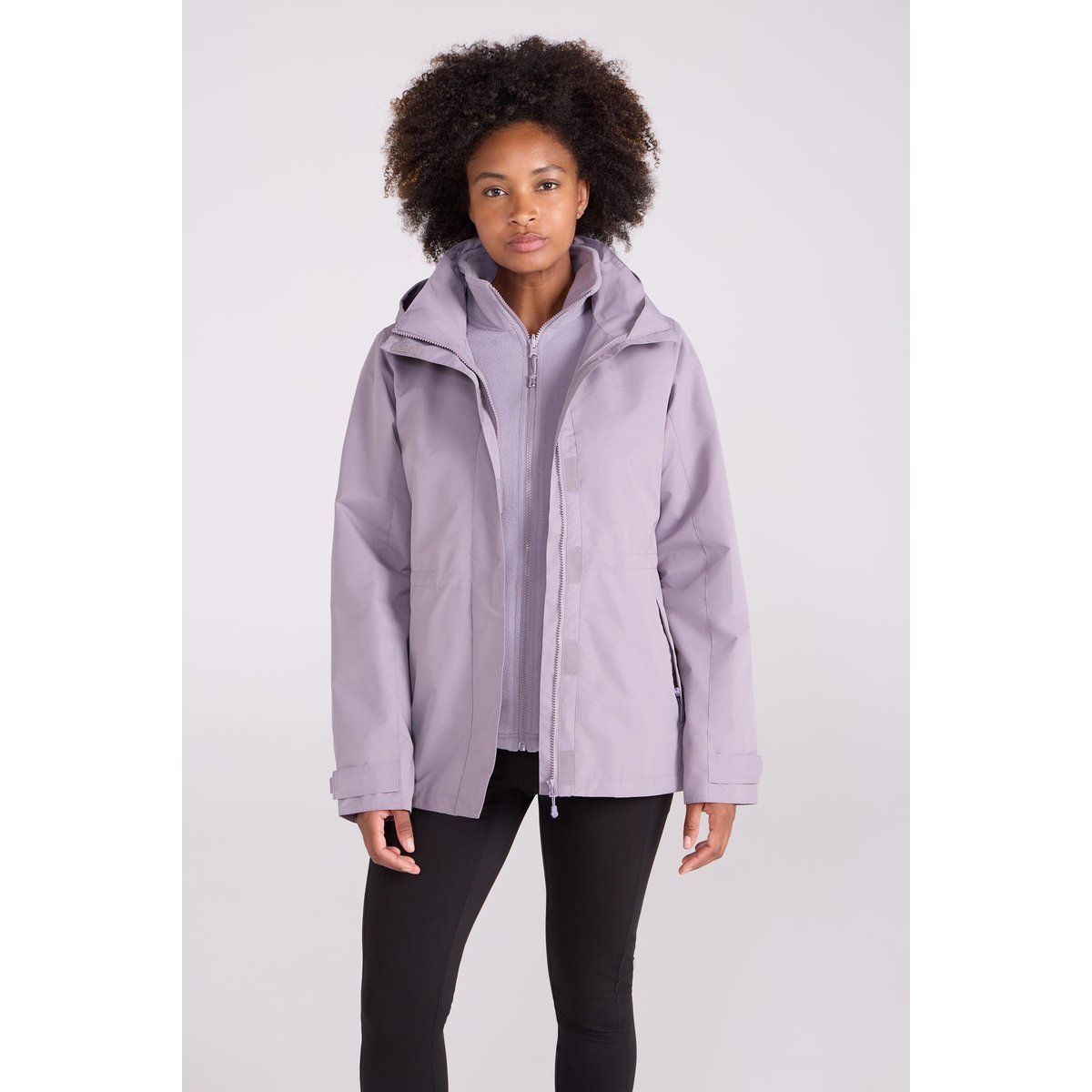 Mountain Warehouse - "Fell II" Jacke 3 in 1 für Damen (dunkellila)