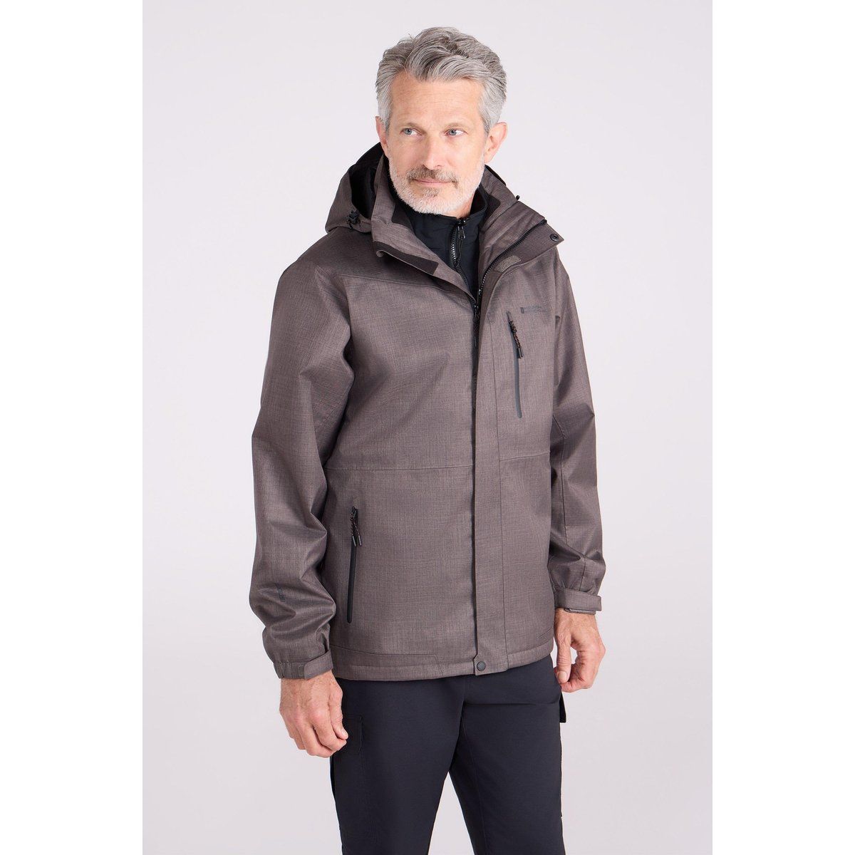 Herren 3-in-1 wasserdichte Jacke