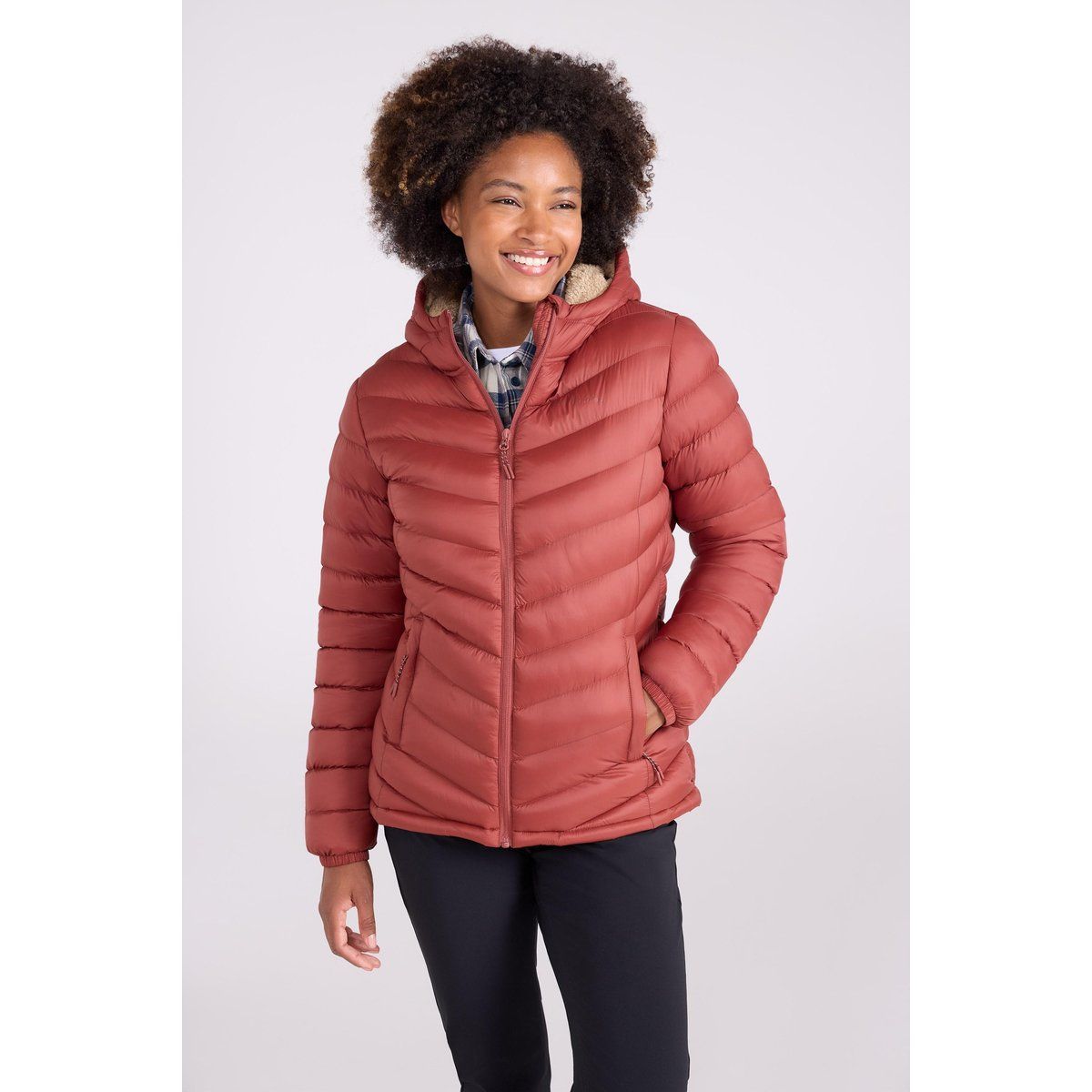 Mountain Warehouse - Steppjacke für Damen (Rostfarben)