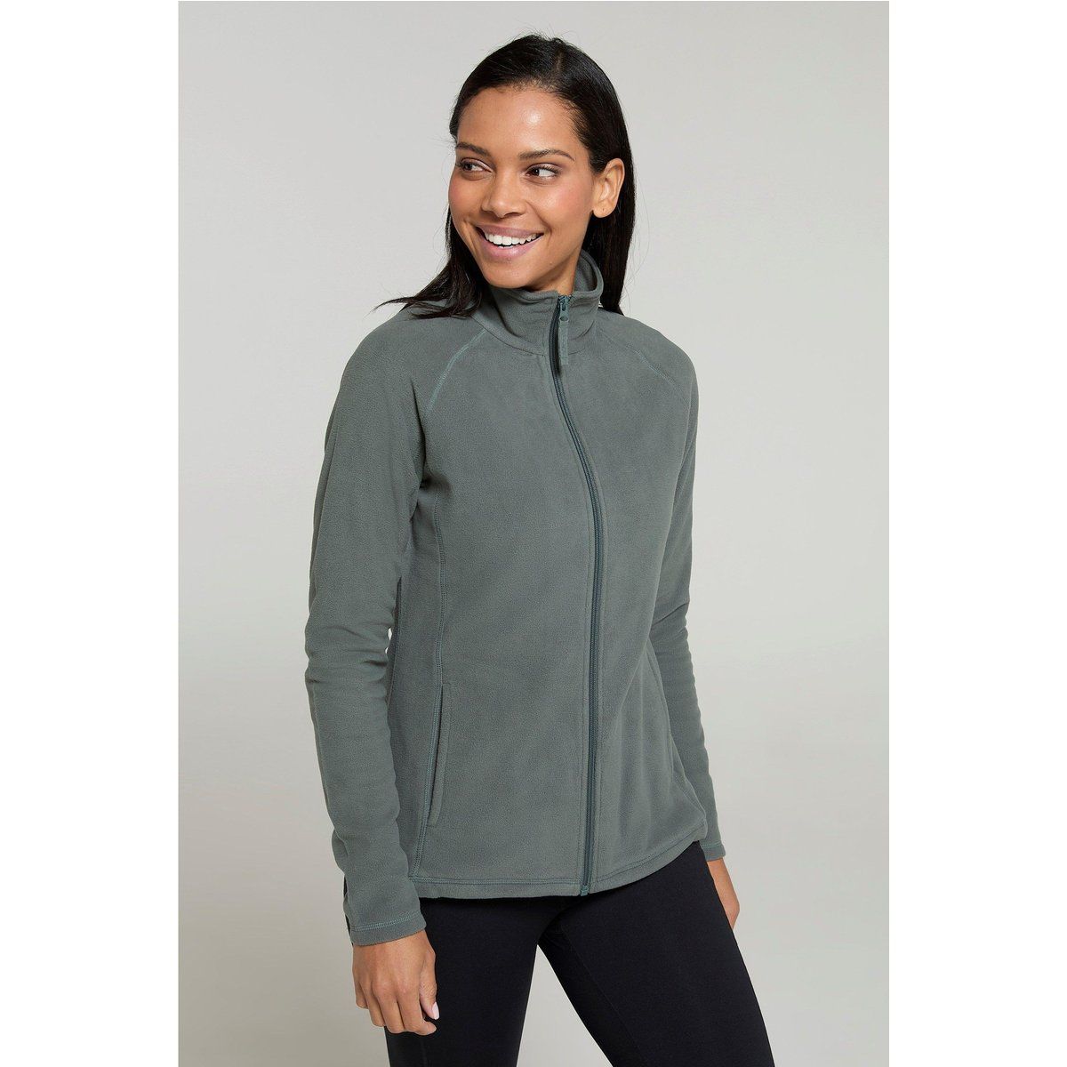 Mountain Warehouse - "Raso" Fleecejacke für Damen (Khakigrün)