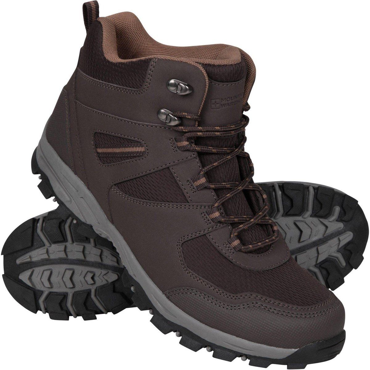 Mountain Warehouse - Herren Wanderstiefel "Mcleod" (Dunkelbraun)