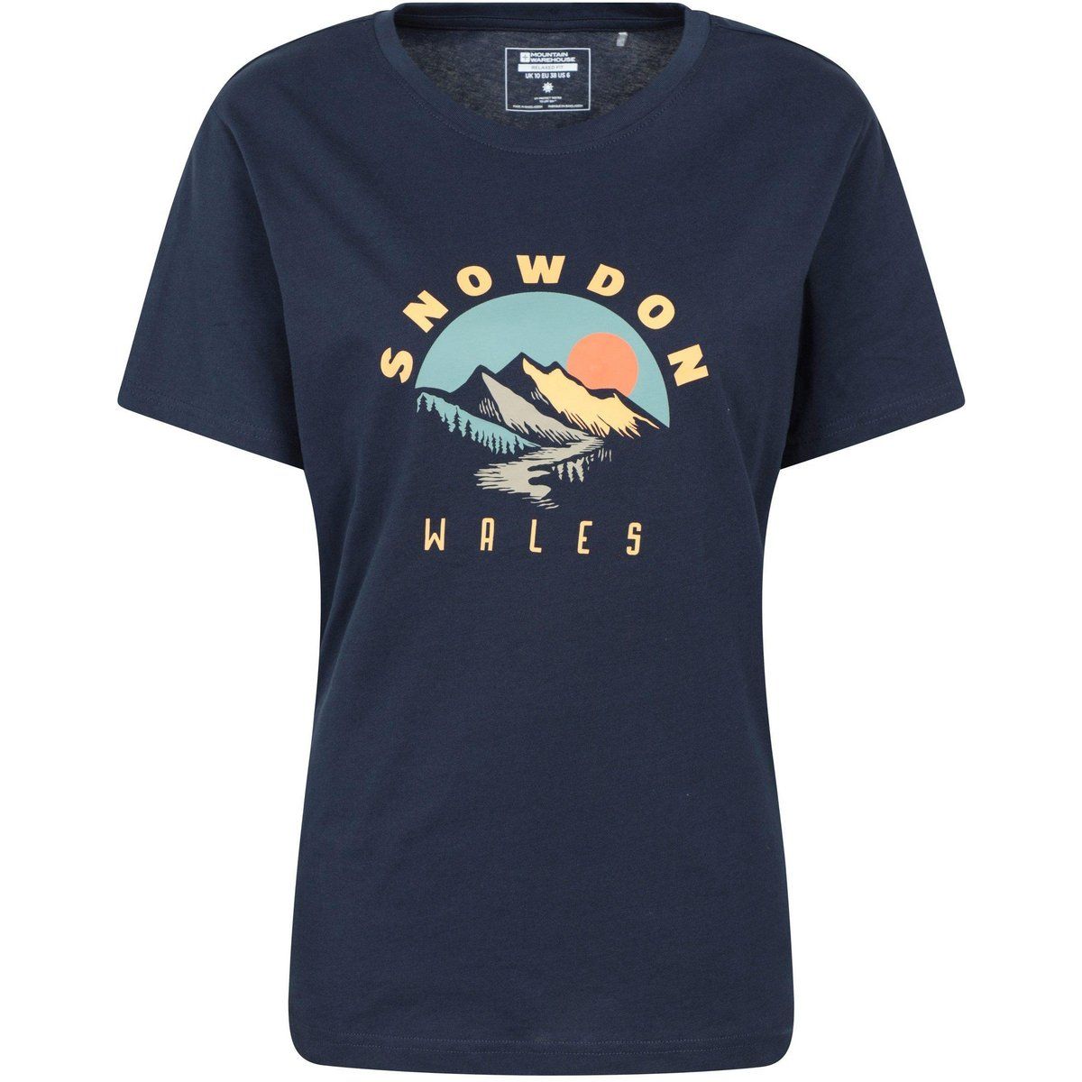 Snowdon Wales Grafik T-Shirt