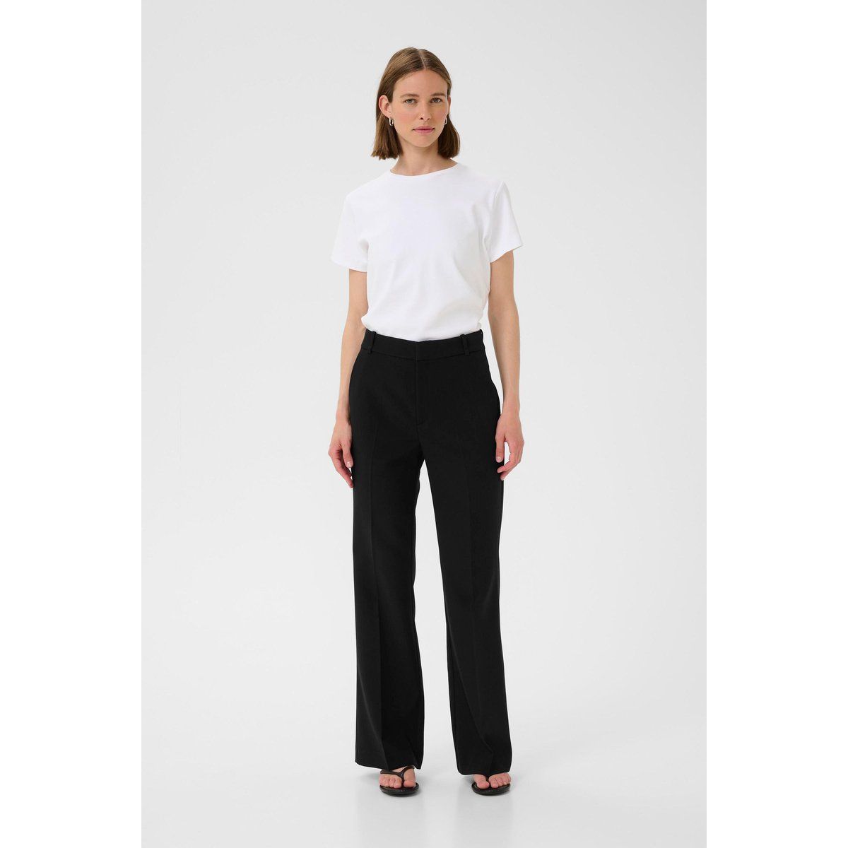 Klassische Hose mit geradem Bein