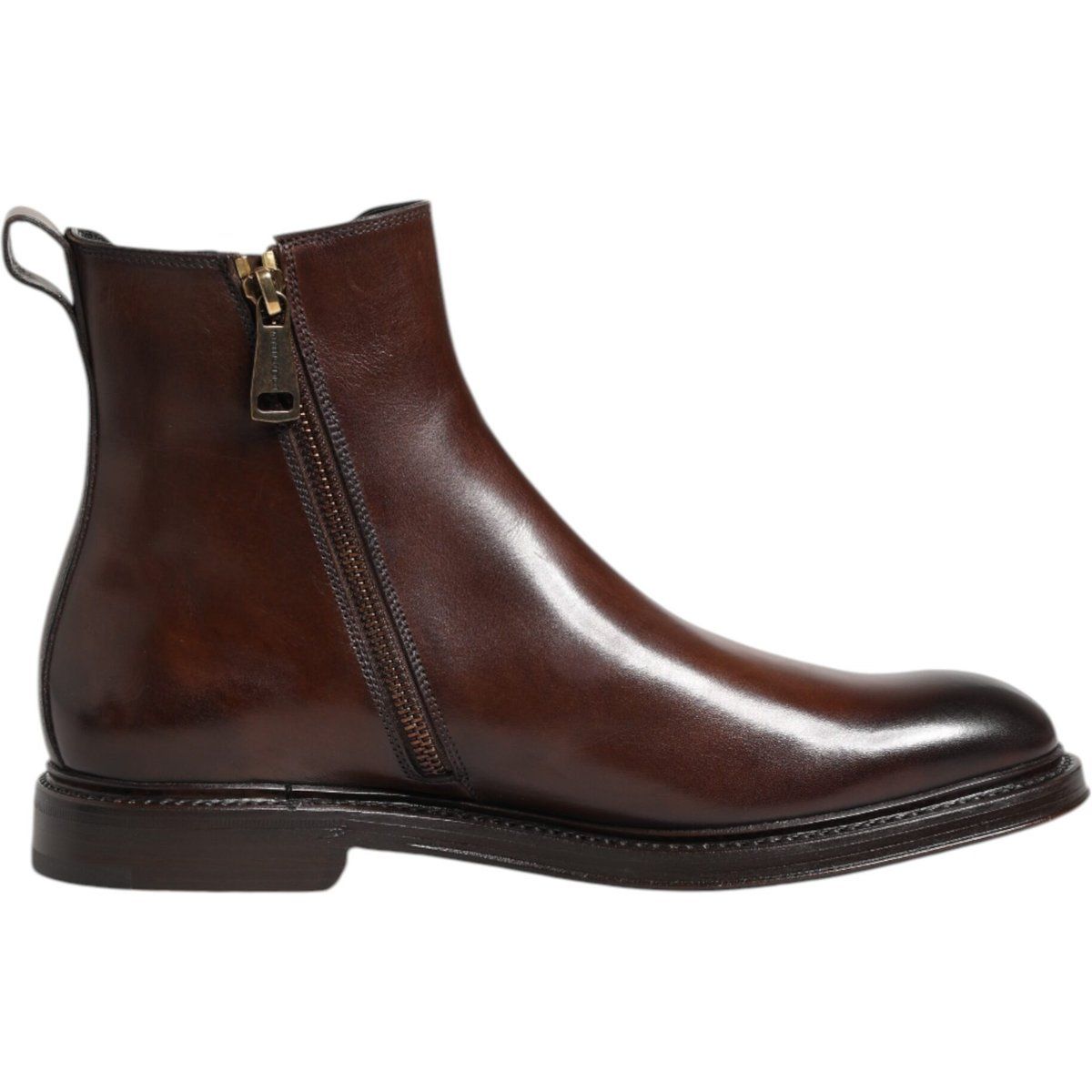 Stiefeletten mit seitlichem Reißverschluss