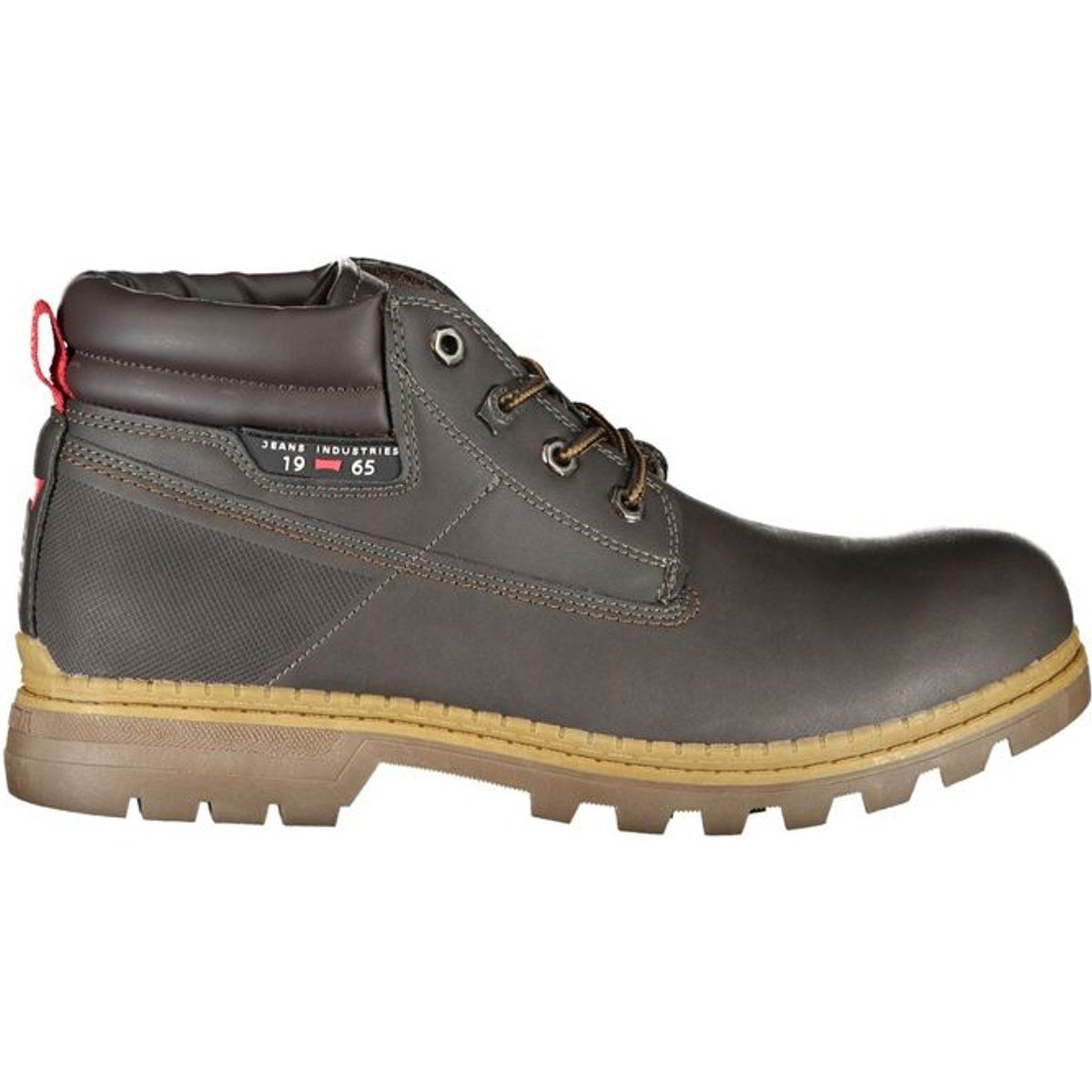 Herren Industrial-Style Mid-Top Stiefel