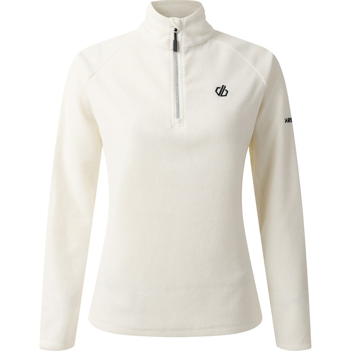 Damen Fleece-Pullover mit halbem Reißverschluss