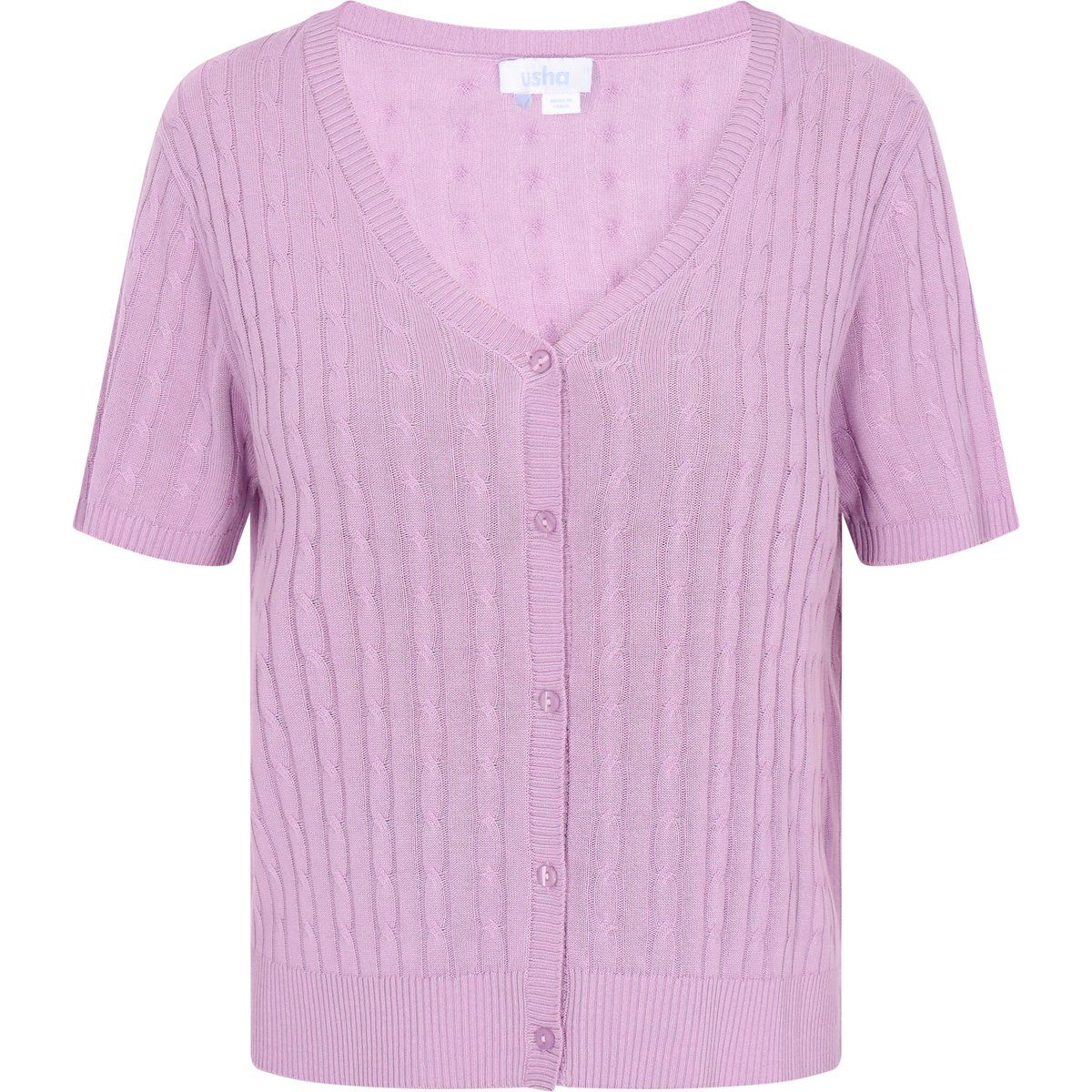 usha Strickjacke Frauen lila