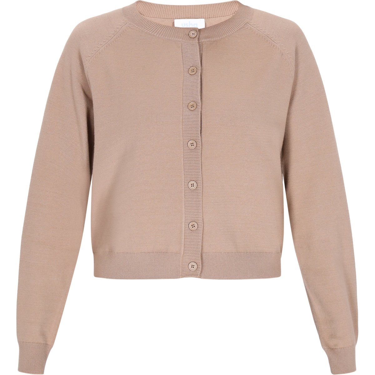 usha Strickjacke Frauen Beige