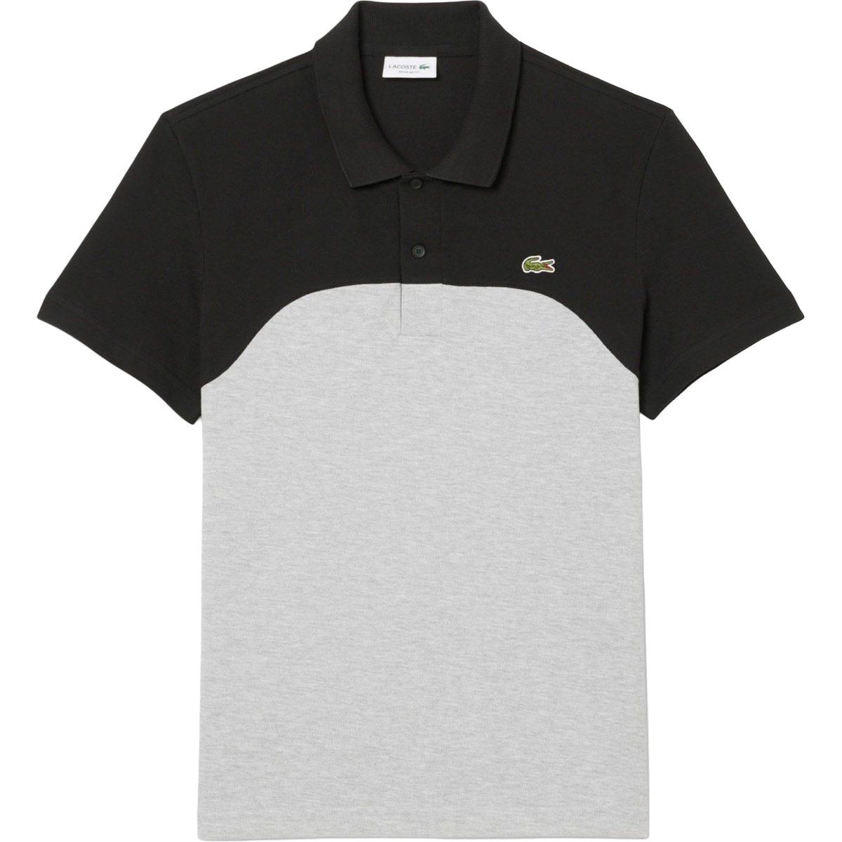 Herren Color Block Piqué Poloshirt