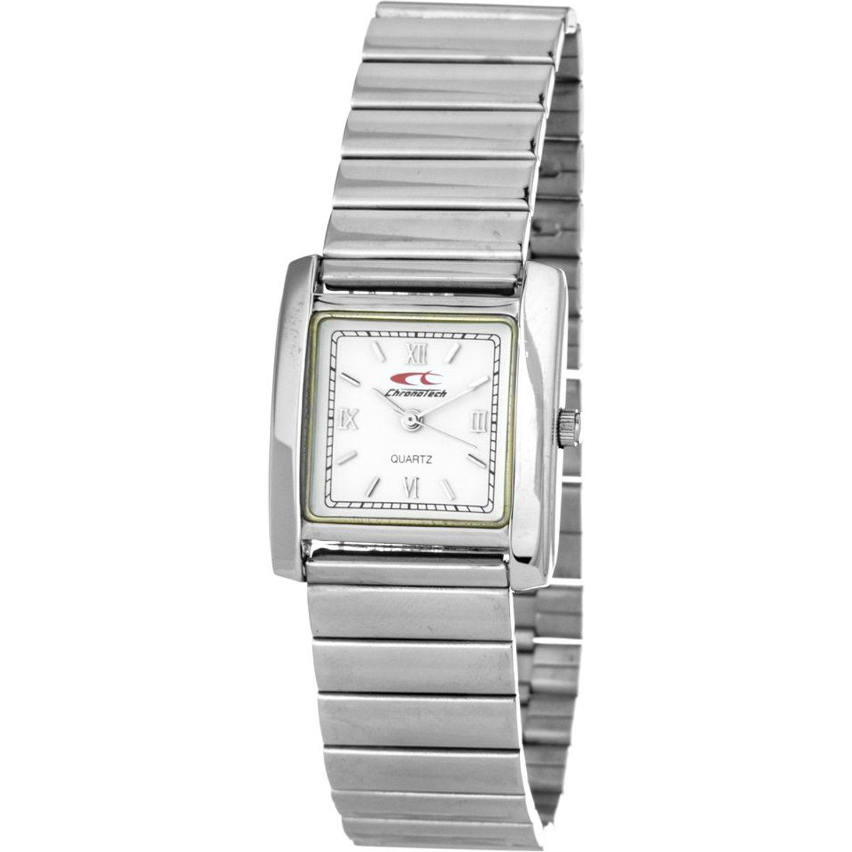 Elegante Quarzuhr mit quadratischem Zifferblatt
