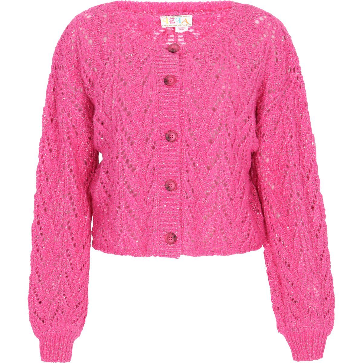 IZIA Strickjacke Frauen Rosa