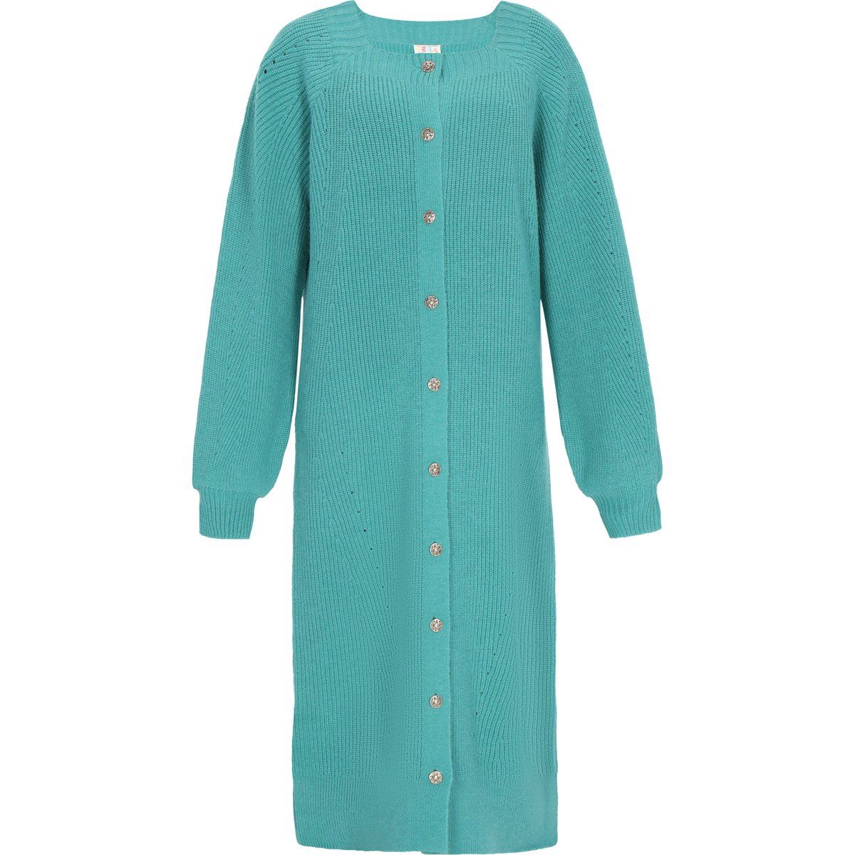 IZIA Strickjacke Frauen Türkis
