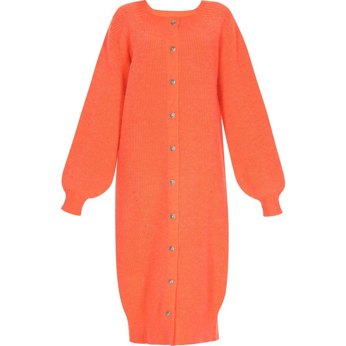 IZIA Strickjacke Frauen orange
