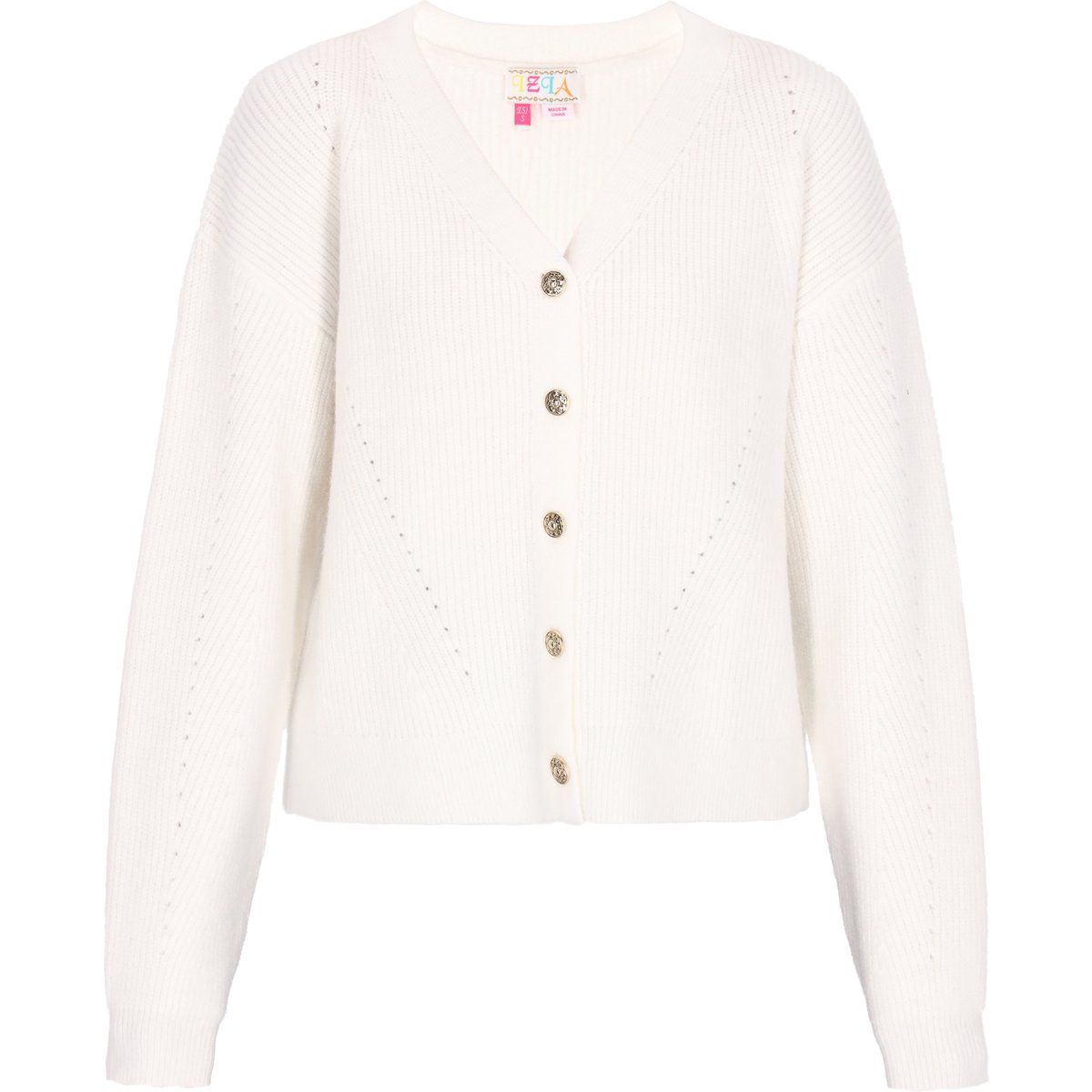 IZIA Strickjacke Frauen cremefarben