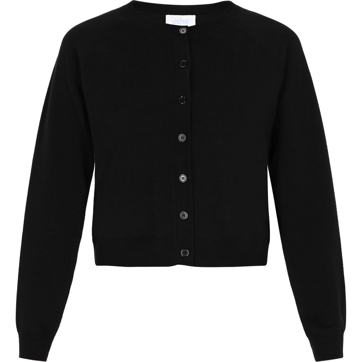usha Strickjacke Frauen Schwarz