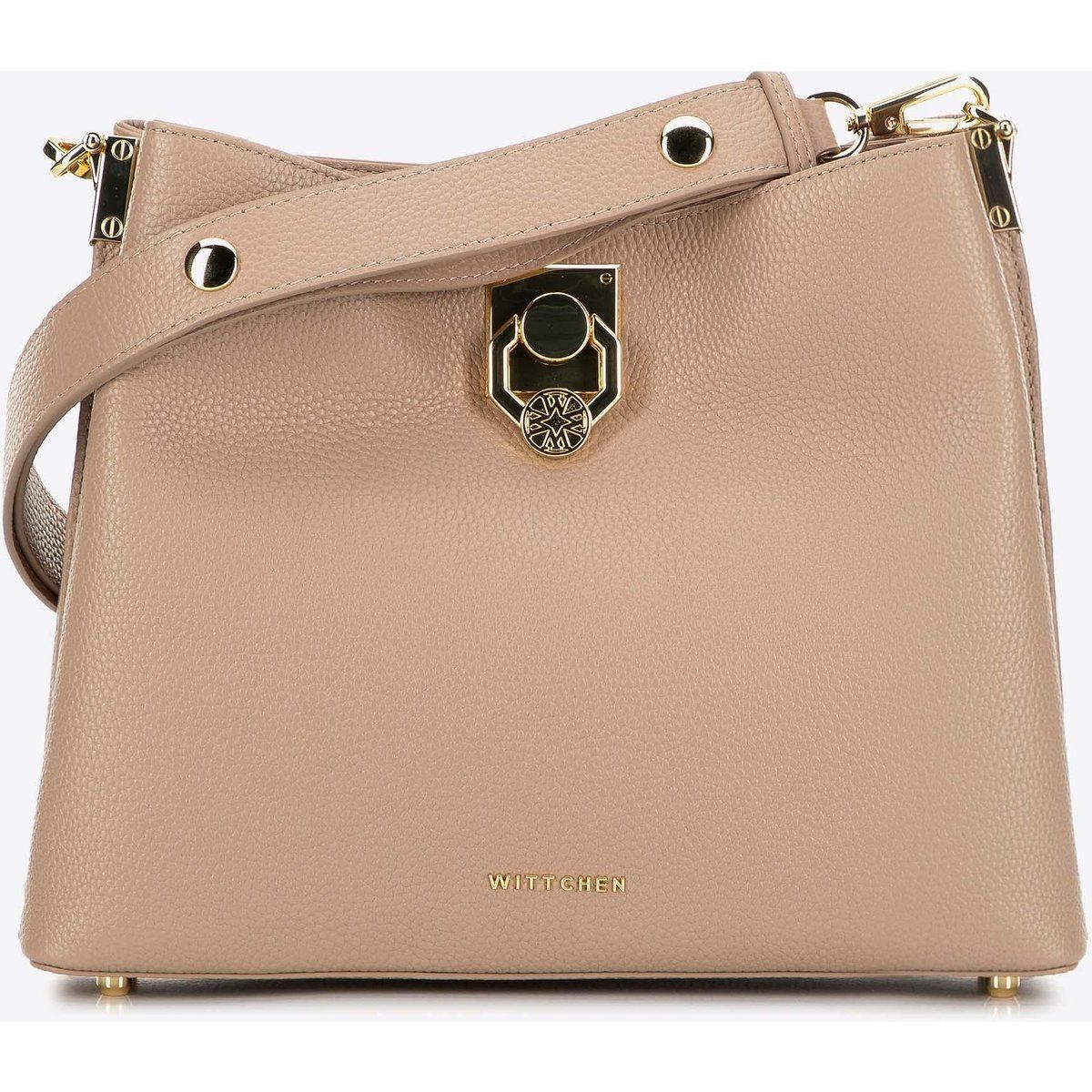 Ledertasche mit Schnallendetail