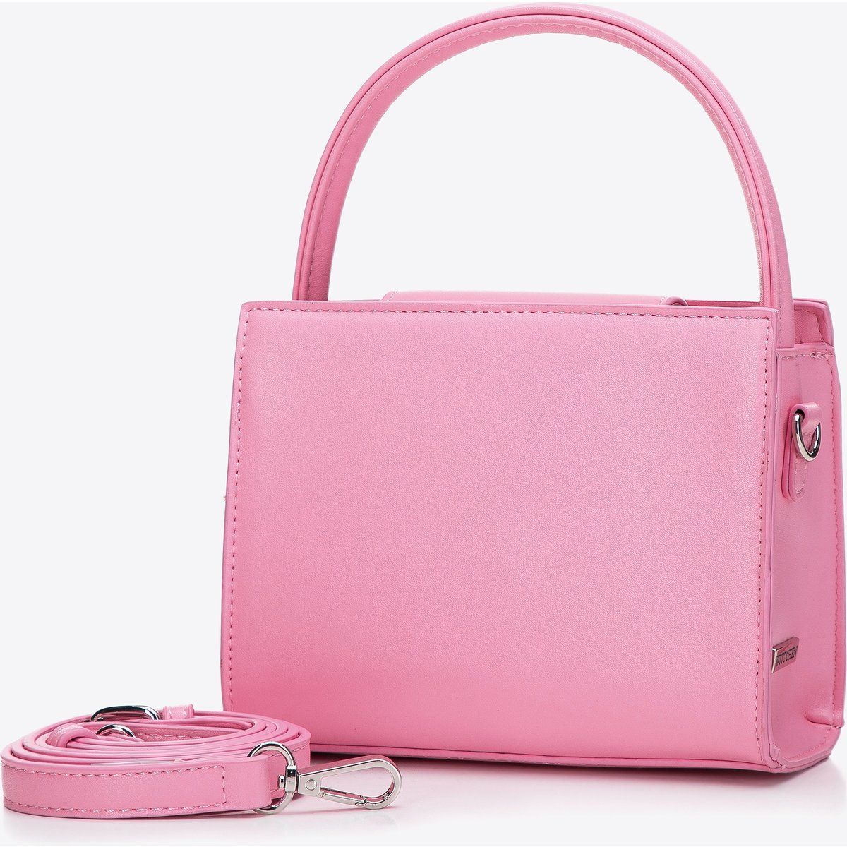 Elegante Pinkfarbene Handtasche mit Henkel