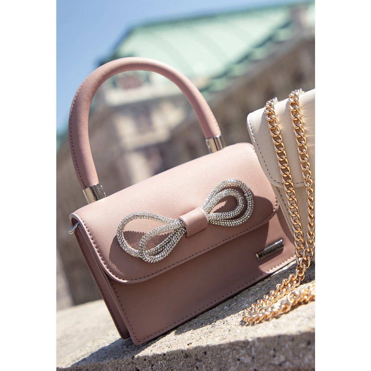 Elegante Handtasche aus Kunstleder