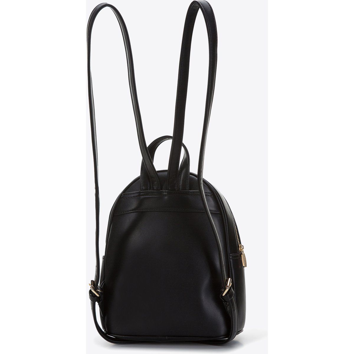 Mini Rucksack mit Kunstfell-Front