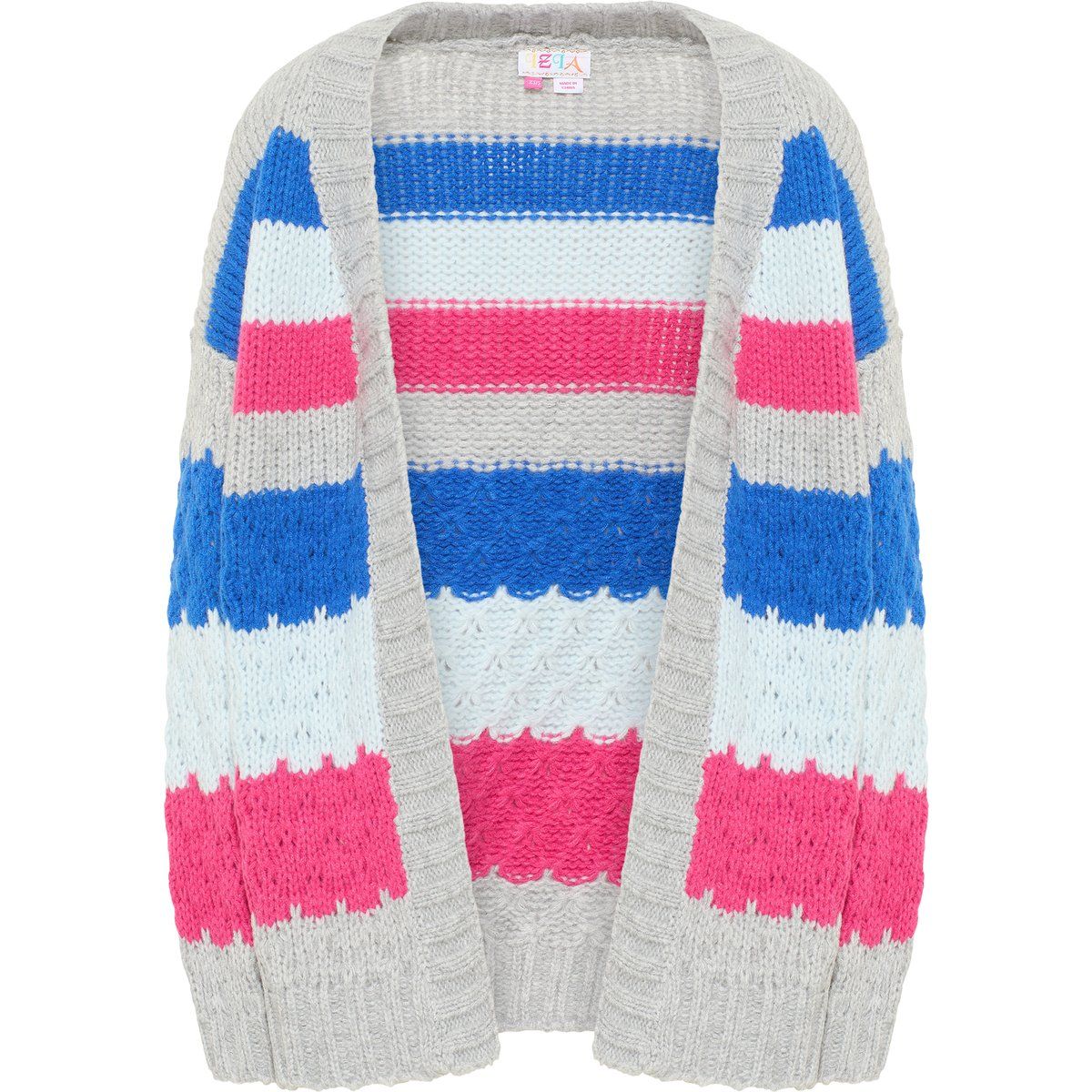 IZIA Offener Cardigan Damen grau melange