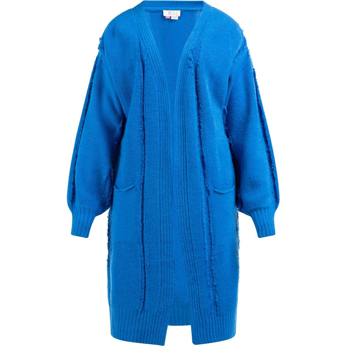 IZIA Langer Cardigan Damen blau