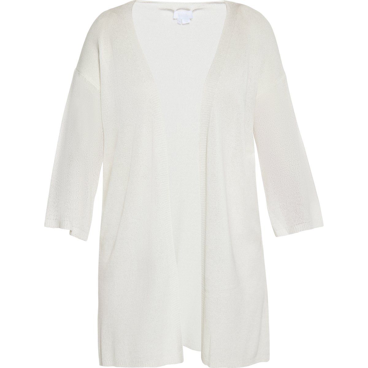 Offene Strickjacke mit V-Ausschnitt