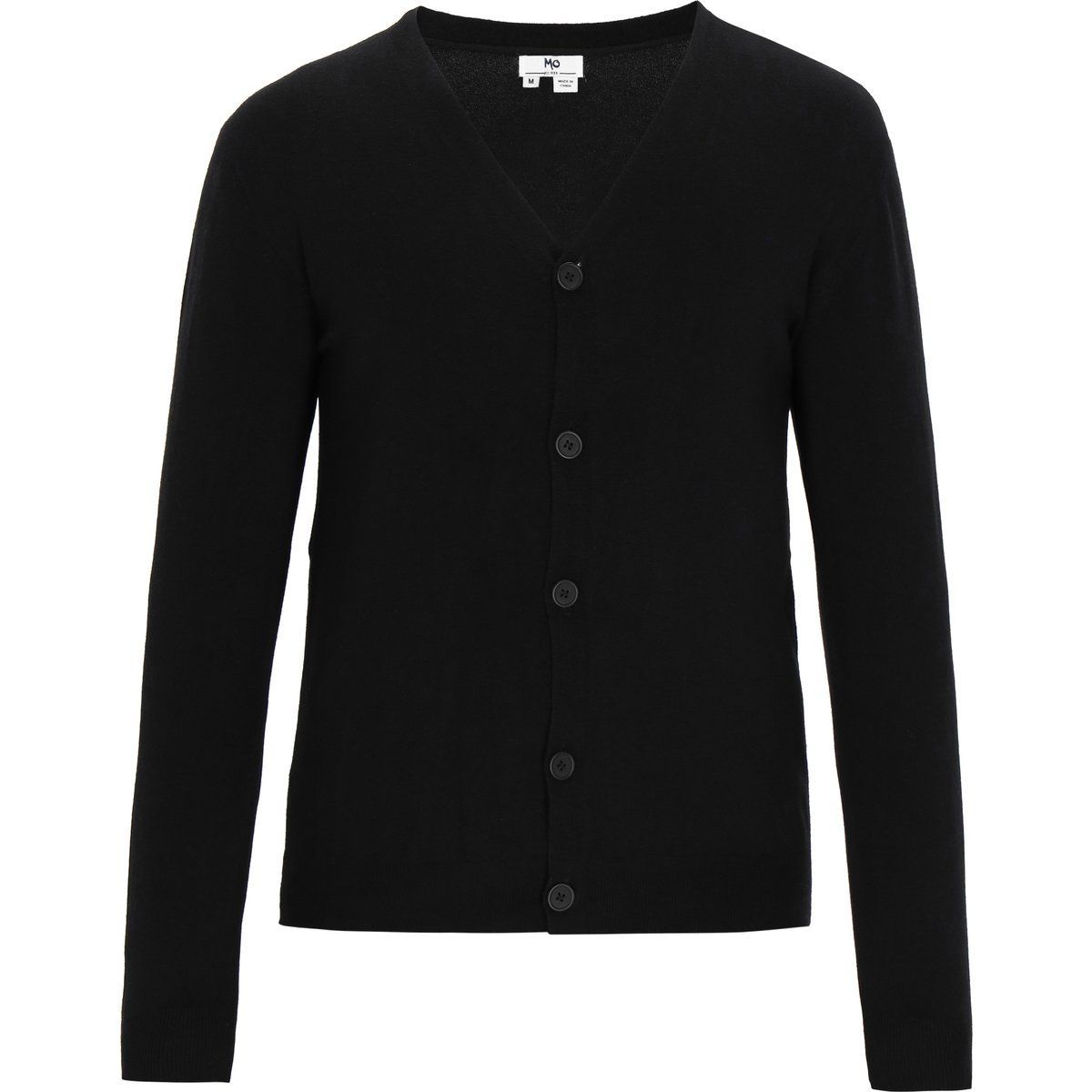 Mo Strickjacke Männer Schwarz