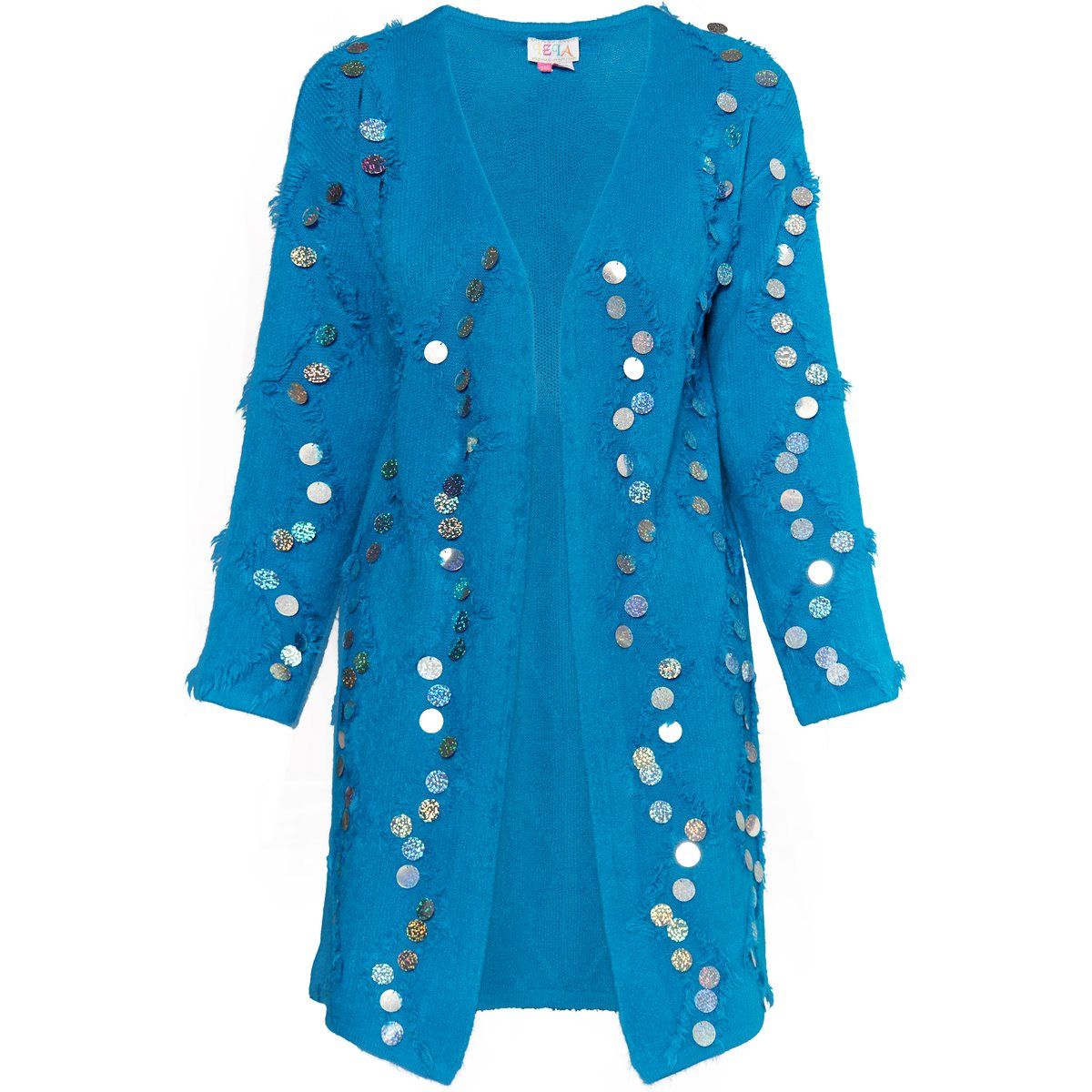 IZIA Strickjacke Damen blau
