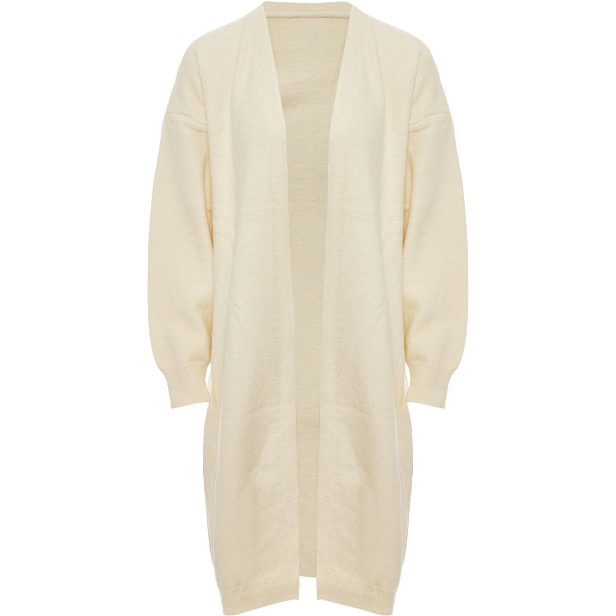 RISA Strickjacke Damen Höllenbeige