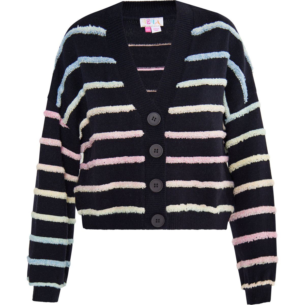 IZIA Strickjacke Damen schwarz