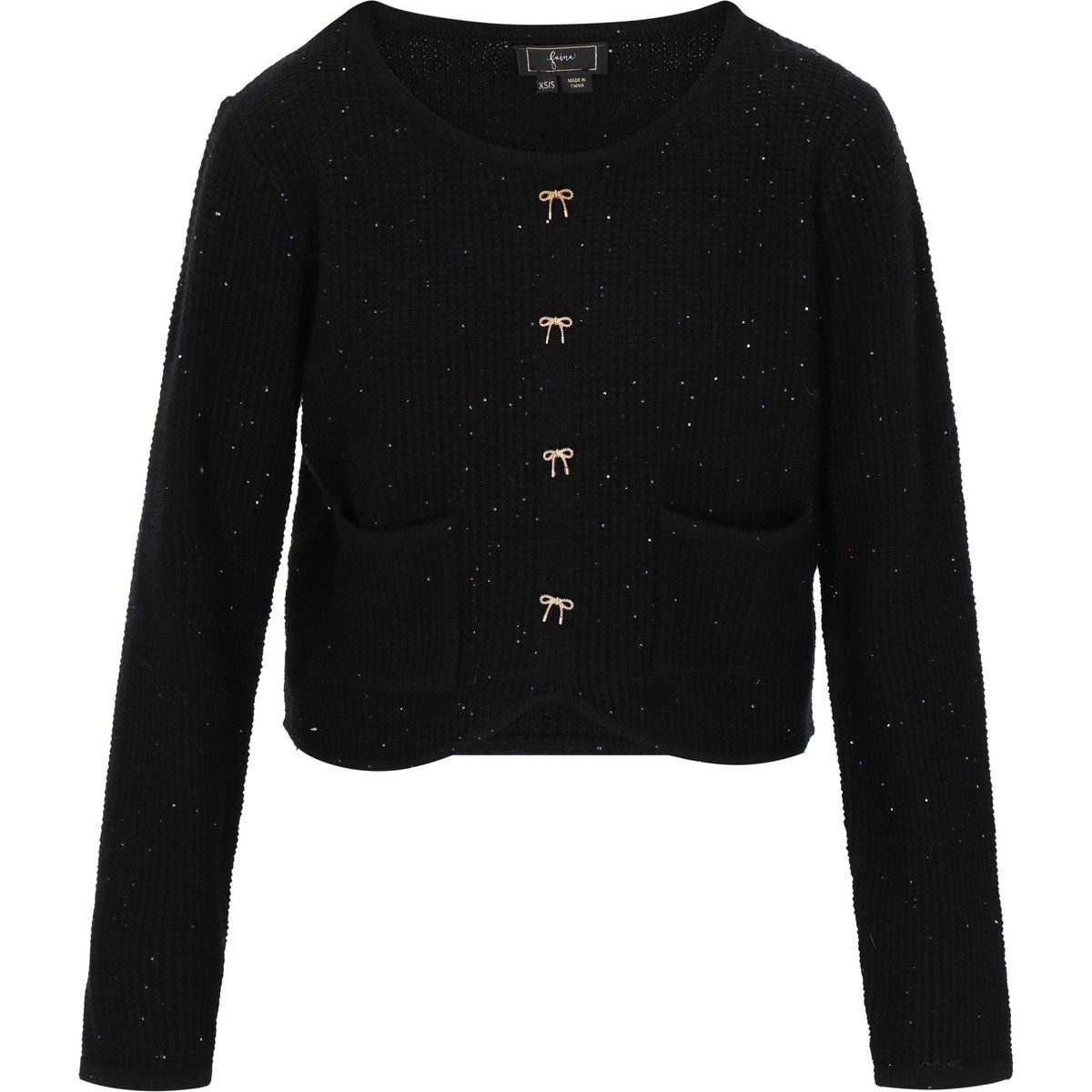 Faina Pullover Frauen Schwarz