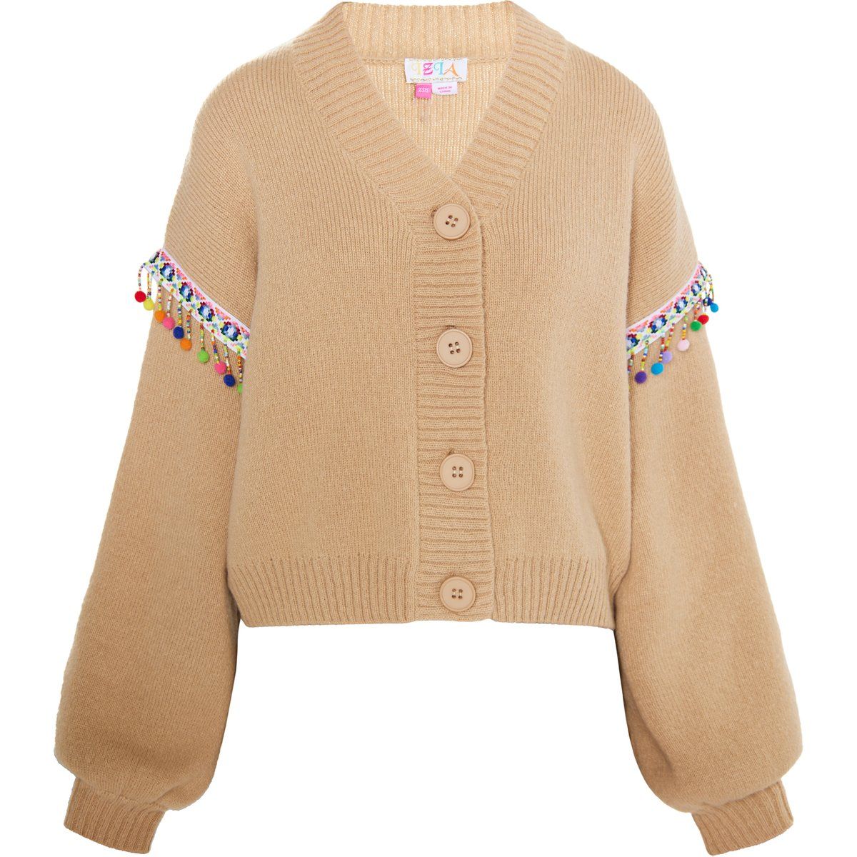 IZIA Strickjacke Damen Beige