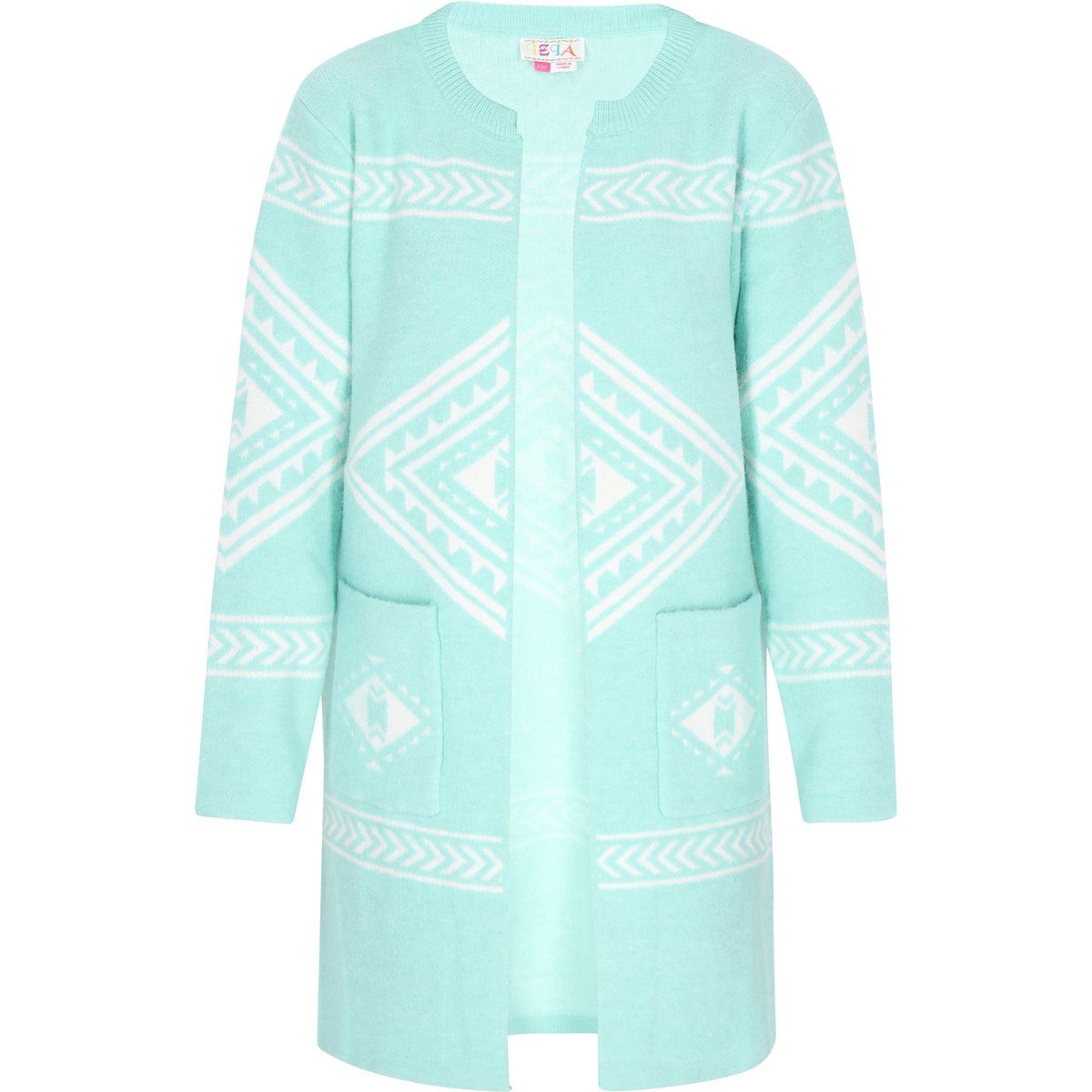 IZIA Strickjacke Frauen Aqua