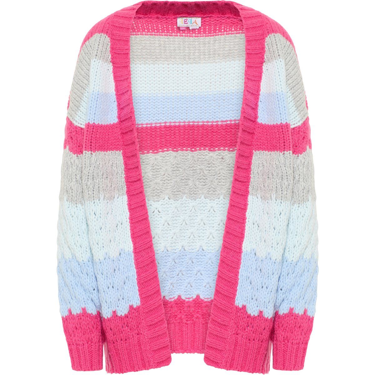 IZIA Offener Cardigan Damen Rosa