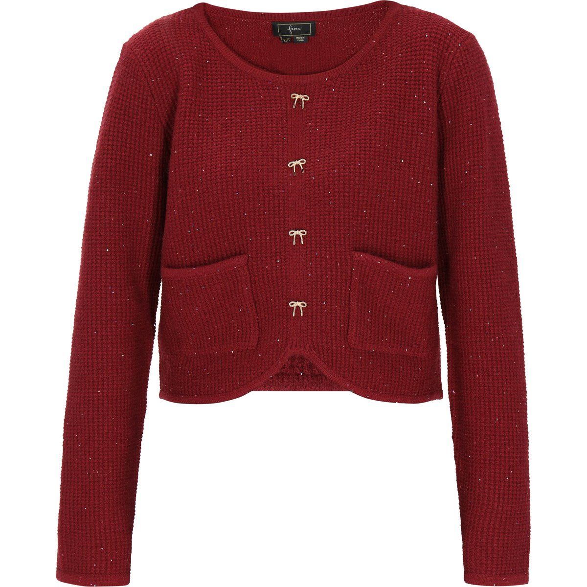 Faina Pullover Frauen Burgund