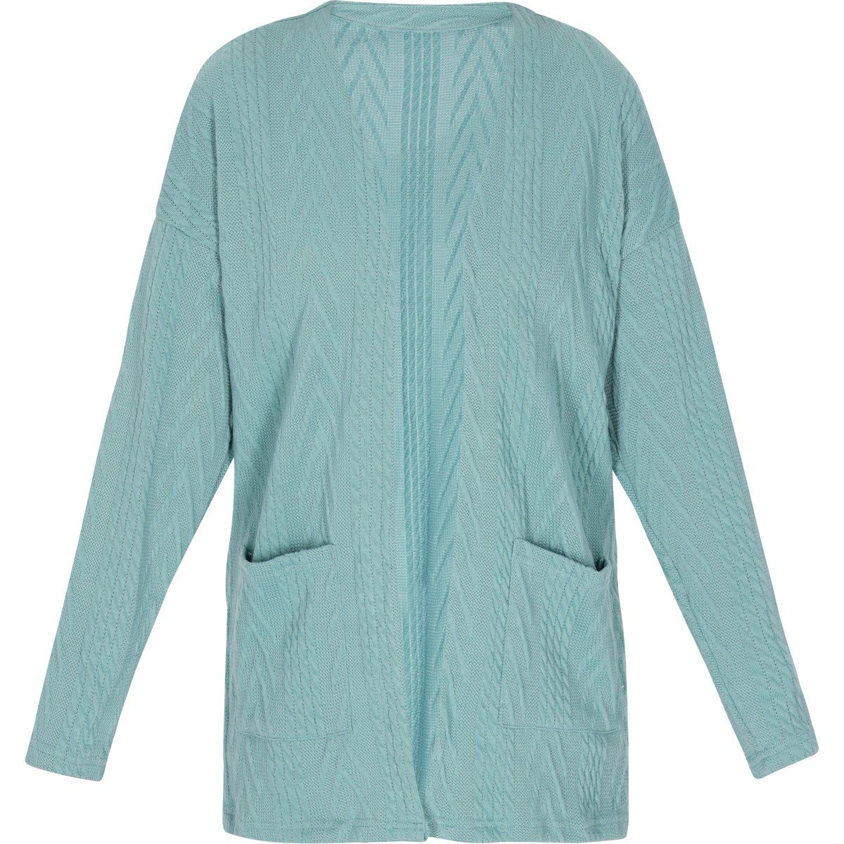IZIA Strickjacke Frauen Grün