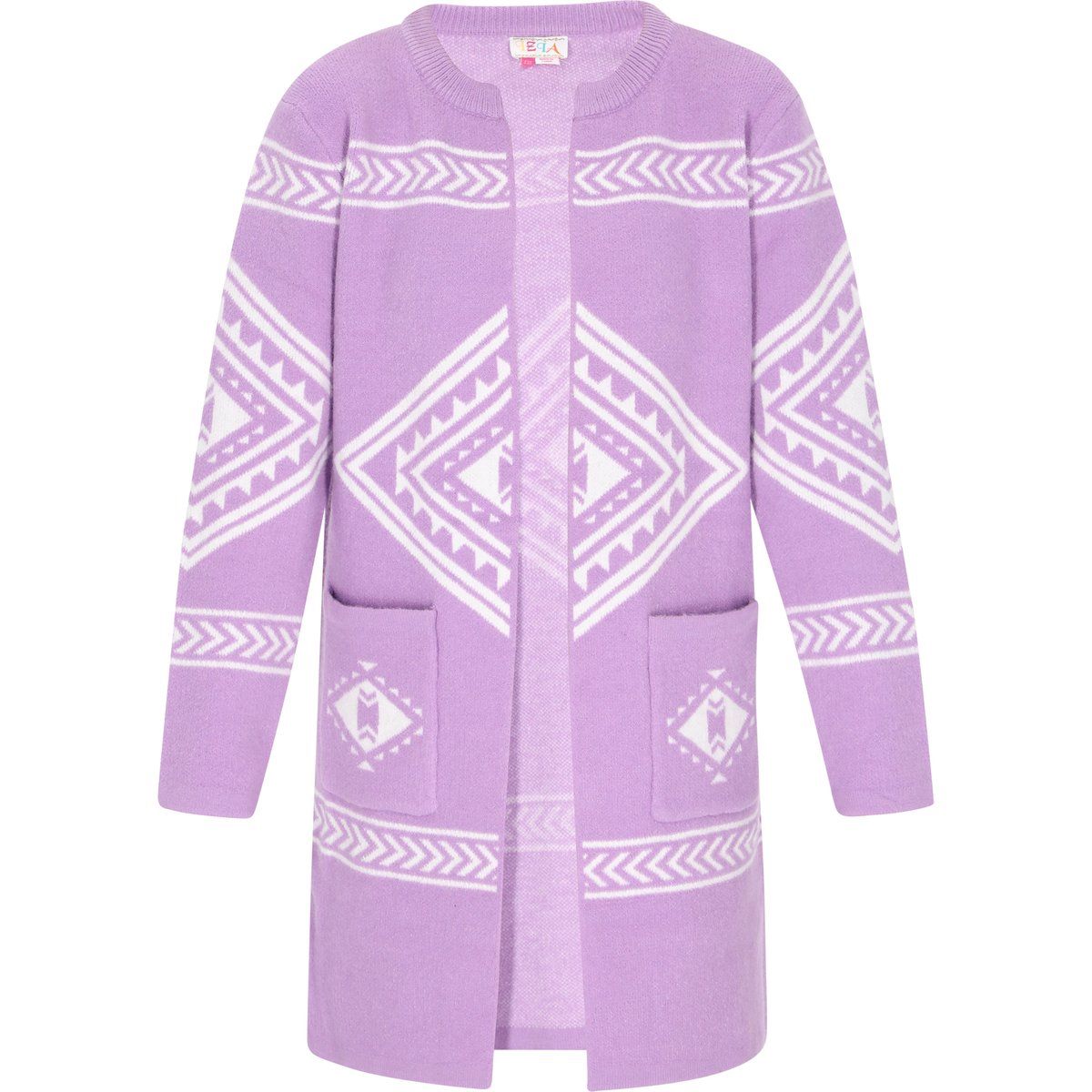 IZIA Strickjacke Frauen Lavendel